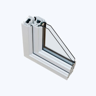 Pvc window profile 88
